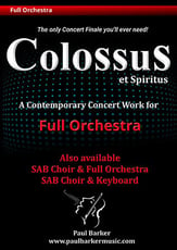 Colossus Orchestra sheet music cover